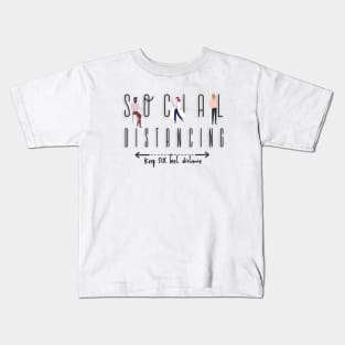 Social distancing Kids T-Shirt